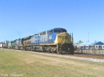 CSX 312 Leads Q606 NB toward the PD/P&A Subs